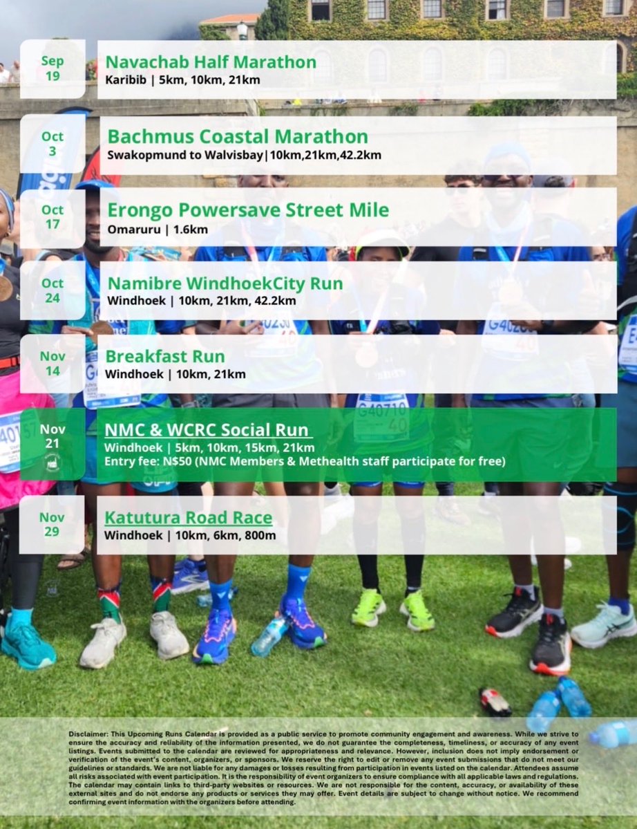 Windhoek City Runners Club tweet media