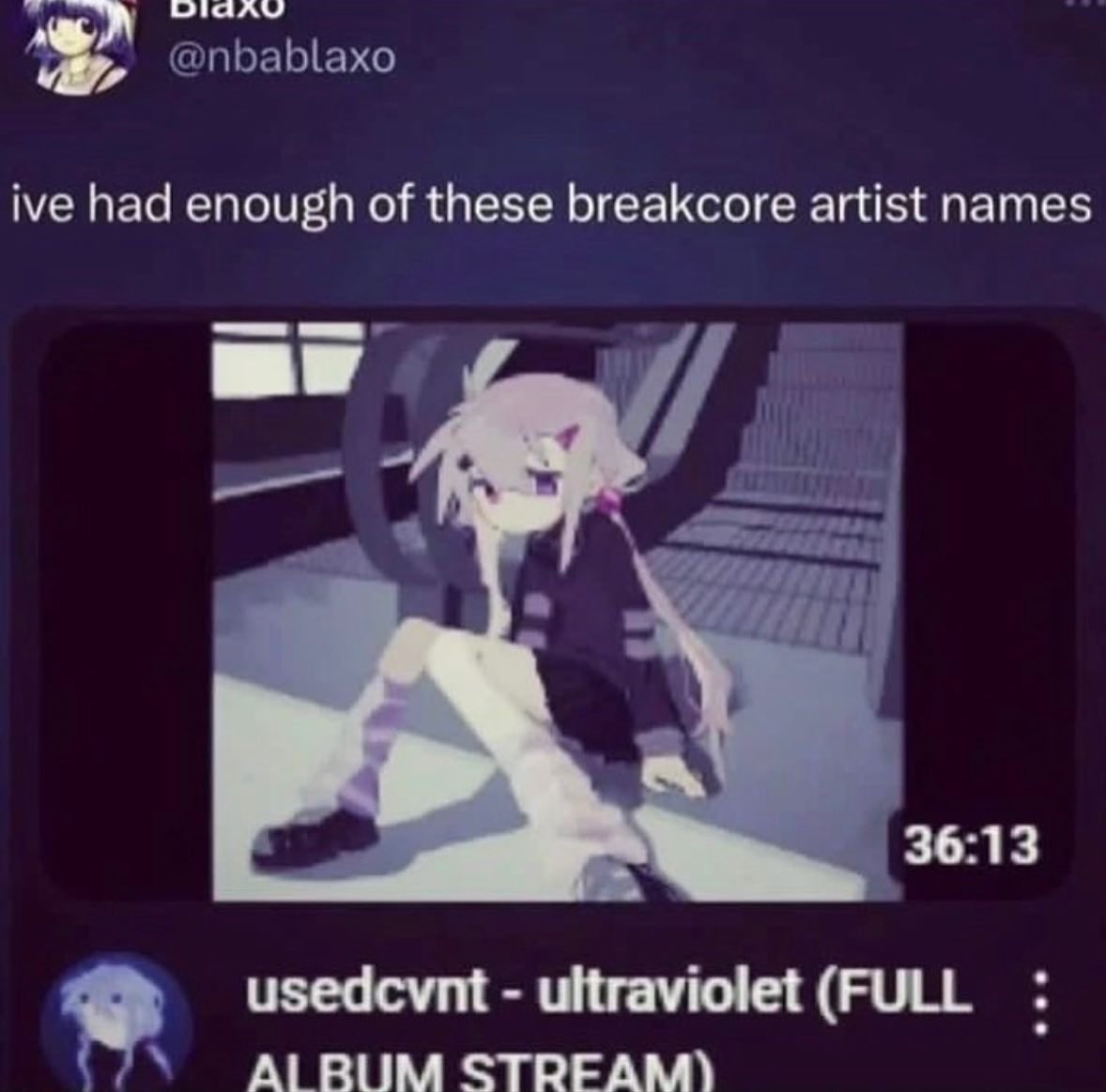 Violet tweet media