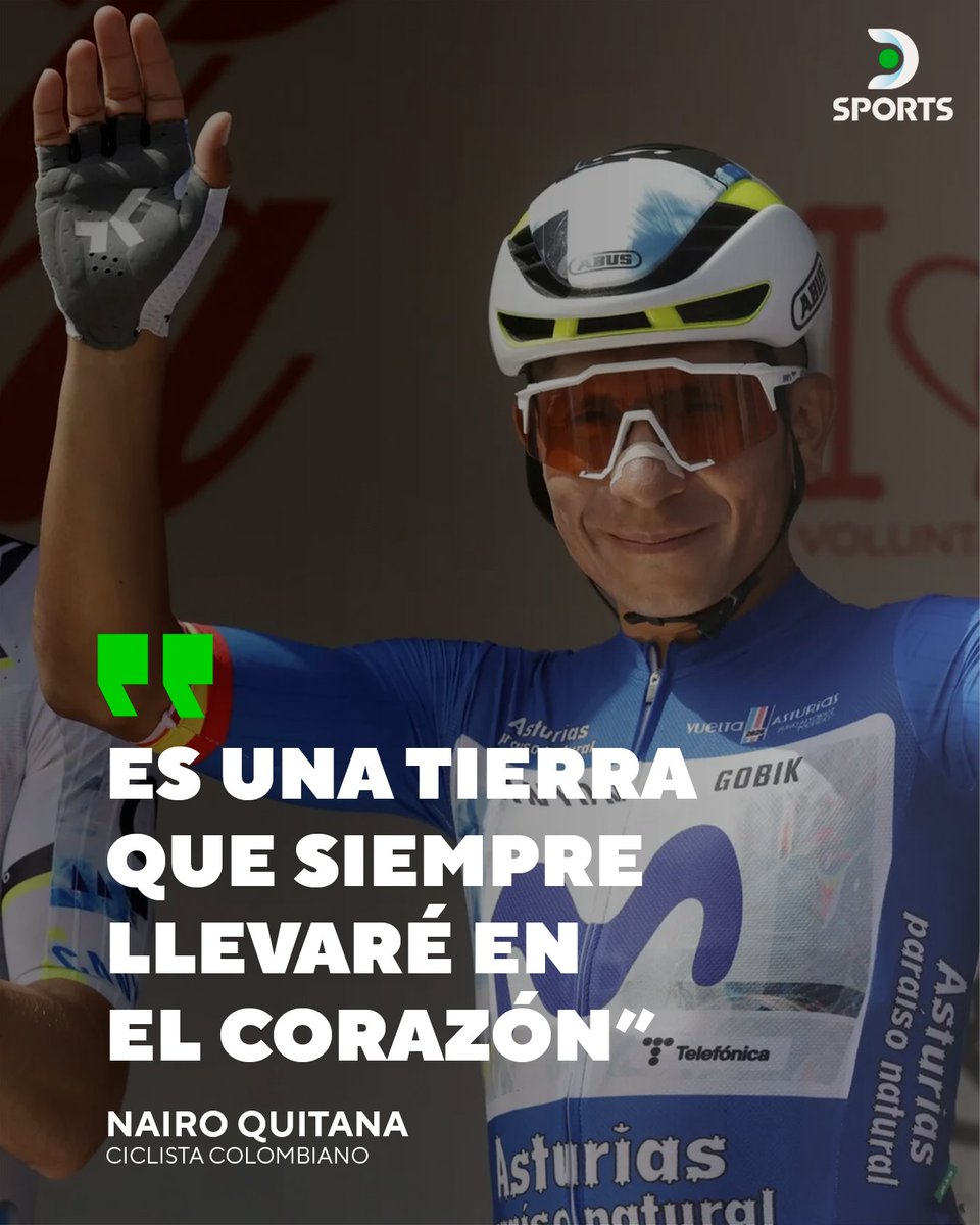 LA PALABRA DEL CAMPEÓN 🗣️

Tras consagrarse en la Vuelta a Asturias, Nairo Quintana dejó un mensaje cargado de emoción.

🇨🇴 El colombiano está afrontando su último año en el ciclismo profesional.

📸 N.Q.