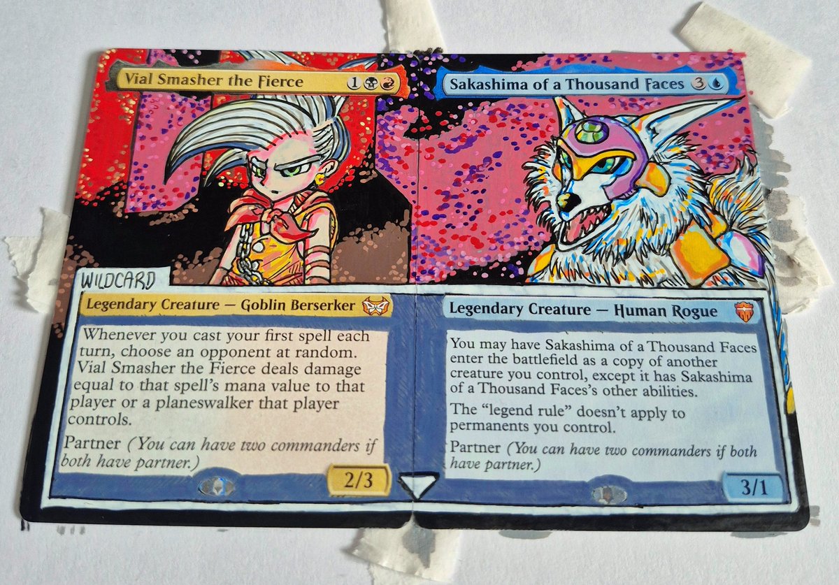 • ☆ A H I R U ☆ • MTG Alter Artist tweet media