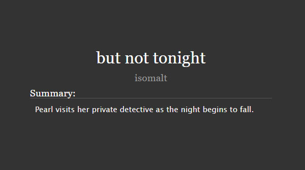 ccksparrow's tweet image. 💊 #ashpearl #pearlveil
💊 rated G, 1658 words 
💊 Pre-Relationship; Ashveil has Various Interesting Issues; Watching Someone Sleep; Written Before Pearl Release

🔗 archiveofourown.org/works/83805396