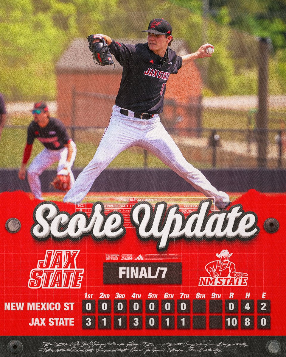 Jax State Baseball tweet media