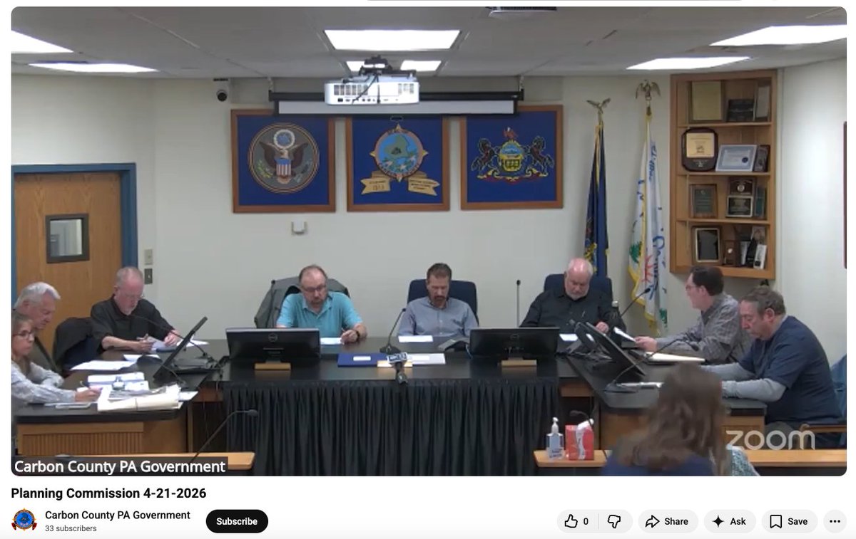 scinvests's tweet photo. Continuing our $KEEL $BITF Pennsylvania approval research thread: 

What the timeline looks like now: 

April 20: @scinvests correctly predicts Carbon County Planning Commission decision at April 21st meeting. 

April 21: Carbon County Planning Commission issues conditional development plan rejection (watch it yourself - skip to 10:25: https://t.co/Ltukm9cCqE) 

April 22: Nesquehoning Borough Council approves the data center zoning ordinance the very next day (source: https://t.co/c5DdG5wvlo)

Interestingly, THE SAME BOROUGH ENGINEER rendered both seemingly contradictory decisions on consecutive days. Two separate bodies. Two seemingly conflicting decisions. One consistent direction. Regulatory framework now in place.

Conditional rejection means the 211-page development plan needs technical revisions and resubmission. The project doesn't stop — it goes back to the drawing board on engineering details.

Ordinance approval means data centers are now a permitted use in Nesquehoning. $KEEL can't be blocked on zoning grounds anymore.

The regulatory foundation is set. The technical plan gets revised. The project moves forward.

#panthercreek #pjm #fintwit #KEEL #BITF #datacenters #Pennsylvania #AI #investing #PJM

@McnallieM @StephenZeiner @matthew_sigel @JKeynesAlpha @Filmdaddy77