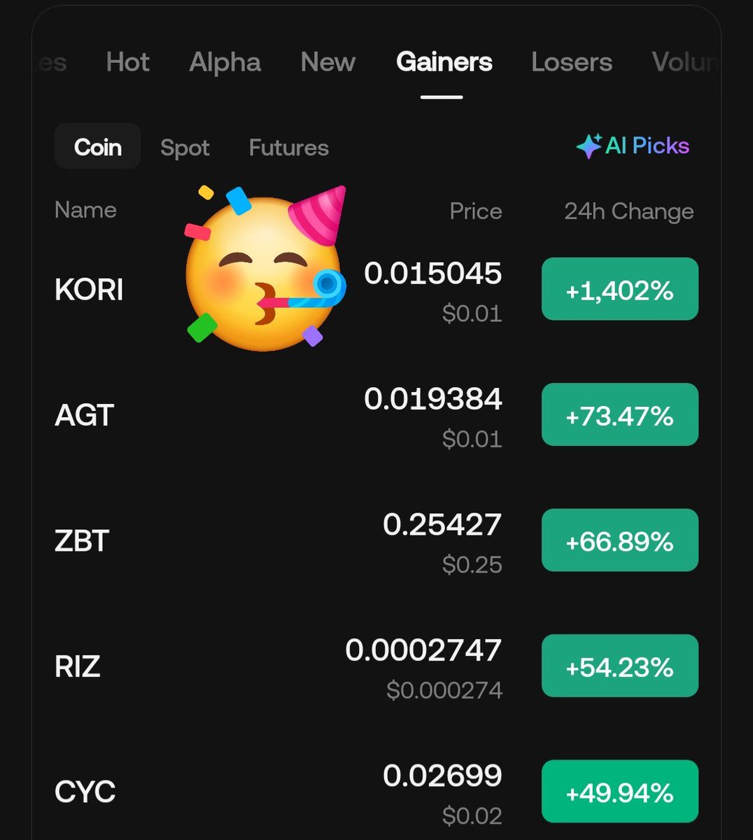 TIGER0568888's tweet image. $Kori
هل تتذكر هذه التغريدة
لقد اخبرتك بان ٢٠× سوف تتحقق
والان تحققت بالفعل. ..اهتم ب $hifi الان
Do you remember this tweet? I told you that #20x would happen. And now it has. Focus on your $hifi now.