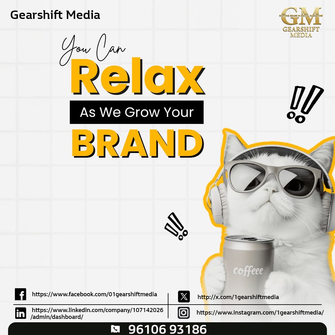 1GearshiftMedia's tweet image. You focus on your business, we’ll handle the growth 
From strategy to execution Gearshift Media ensures your brand scales while you stay stress-free.

#GearshiftMedia #DigitalMarketing #BrandGrowth #MarketingStrategy #BusinessGrowth #SocialMediaMarketing #PerformanceMarketing