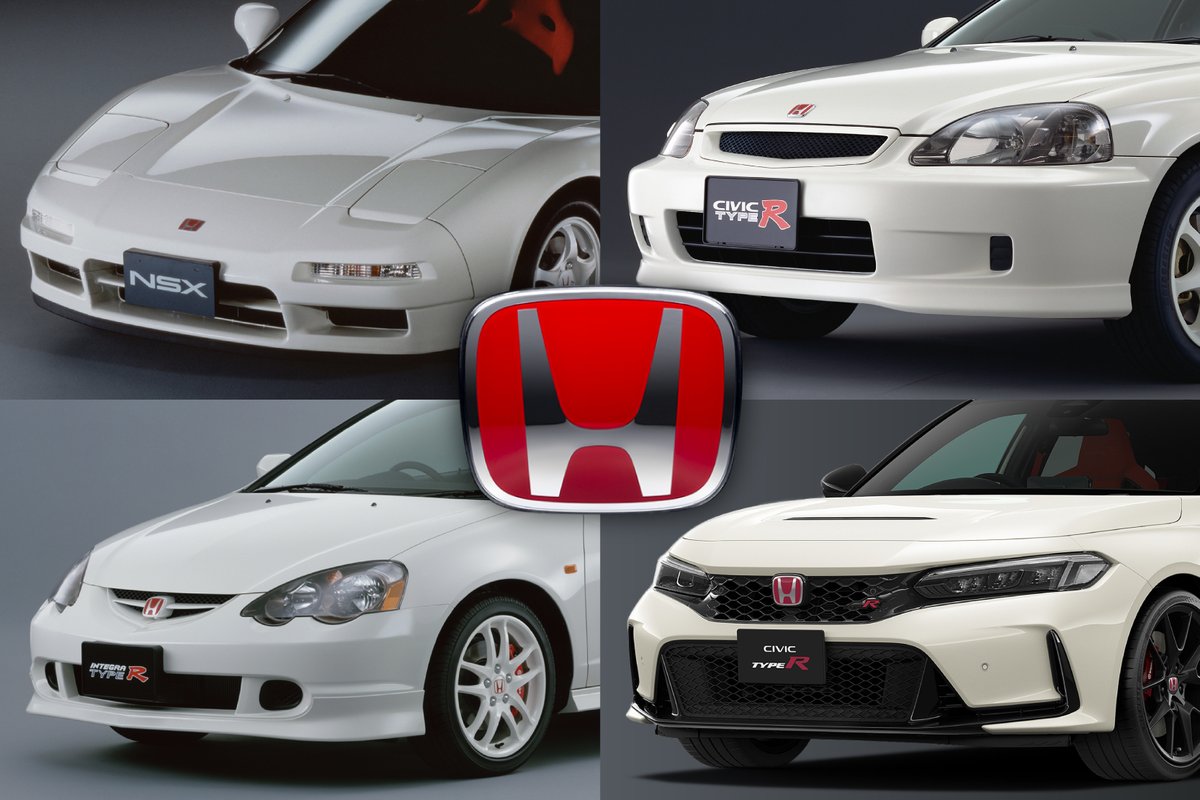 Honda_SDW_JP's tweet image. TYPE Rに与えられる赤バッジ。 
1992年、 NSX-R。
世界最高峰 F1の舞台で培った情熱を、公道へと解き放つことから始まった。INTEGRA、そしてCIVICへ。 
世代を重ねるごとに磨き上げられてきた走りとともに、限界を突破してきた挑戦の証。 
この赤バッジとともに、
 格別な一台と、格別な高揚を。