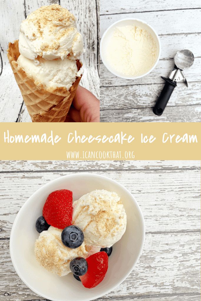 In case you missed it: Homemade Cheesecake Ice Cream buff.ly/F8Vchkc