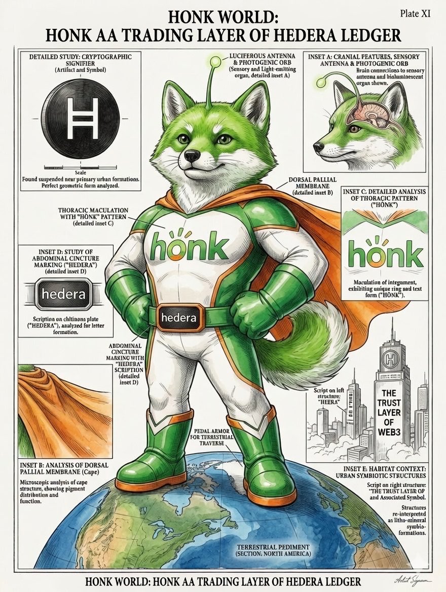 HonkHbar's tweet image. HEDERA IS TRUST LAYER OF WEB3

HONK IS TRADING EXPERIENCE LAYER OF HEDERA #HBAR #HONK