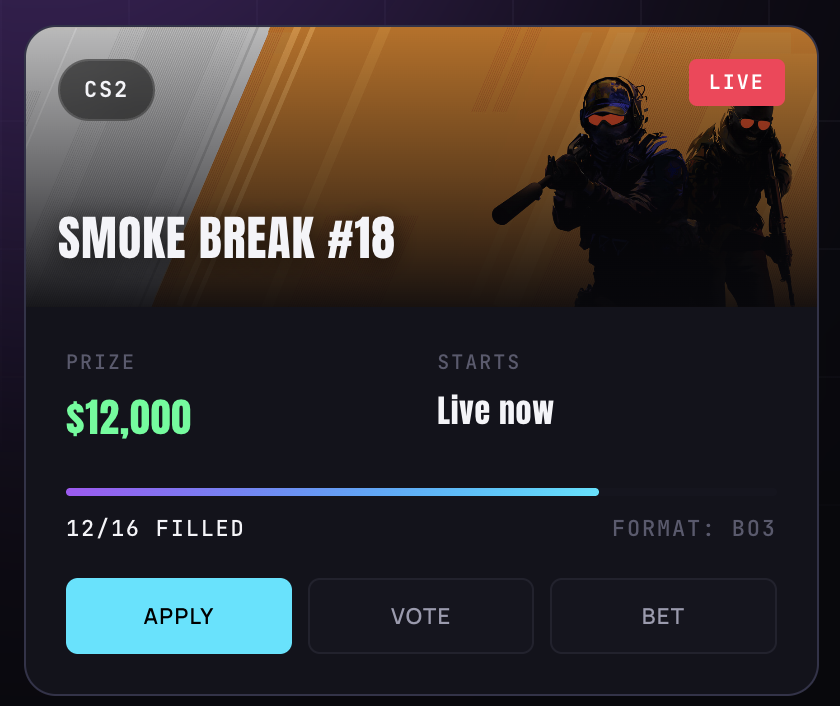 DaoRyphon's tweet photo. Hi guys! Im the captain of Ryphon Team.
My team is trying to break into the pro scene. We’ve already played in middle amateur tournaments and performed well, please vote for my team — it will help investors and others notice us, thanks!!! We are Ryphon!!!

🗳️ Please vote for us - https://t.co/FrNJ5lSOo7 RyphonTeam
🔁 Retweet so the message spreads
💬 Drop a "LET'S GO RYPHON" if you're with us
60 seconds of your time. That's all I'm asking. Help us finish what we started. 💪
#CS2 #RyphonTeam