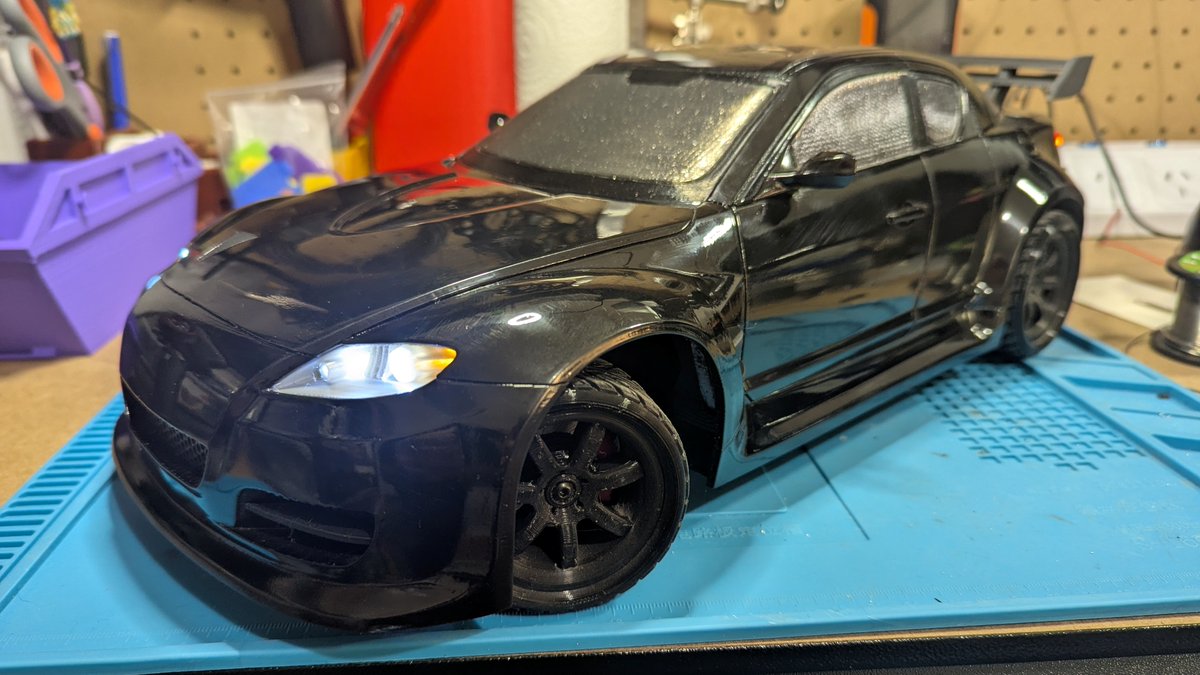 Car_Print_3D's tweet image. 🤯Awesome Make shared by "ScionAU" from
@YouMagine 

🏎️ RC 1/10 RX-8 - Blacklist #12
🏁 youmagine.com/builds/b0b31b3…

❓ Download 3D printing model:
👉 youmagine.com/designs/08fba7…
💡 Designed by @Car_Print_3D

#3dprint #3dprinted #3dmodel #makecults3d #CarPrint3D