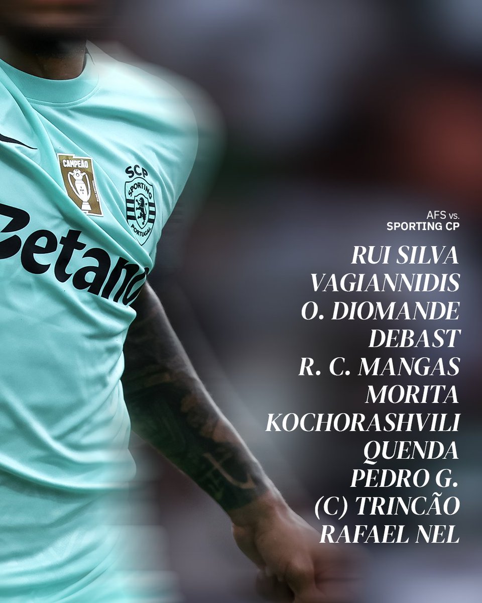 O 1️⃣1️⃣ 𝐈𝐍𝐈𝐂𝐈𝐀𝐋 dos Leões para o #AFSSCP 👥