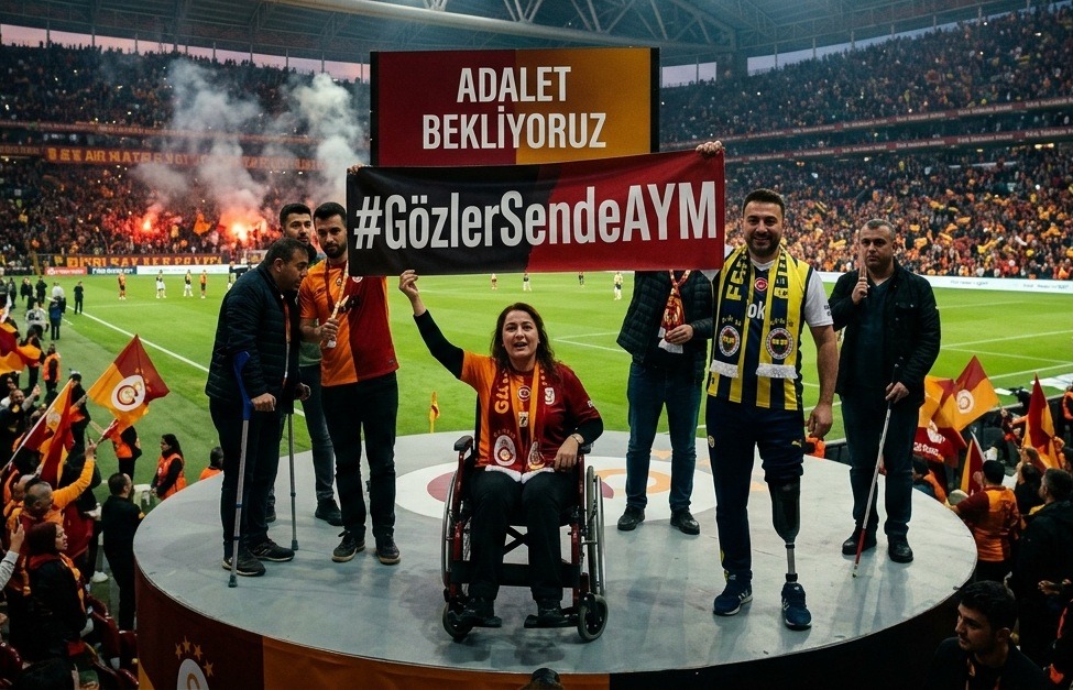 ismldks's tweet photo. Engellilik kader değil, mağduriyet hiç değil.
Çözüm mümkün, irade gerekli. #GözlerSendeAYM
#GSvFB https://t.co/F7pTPMEVZf