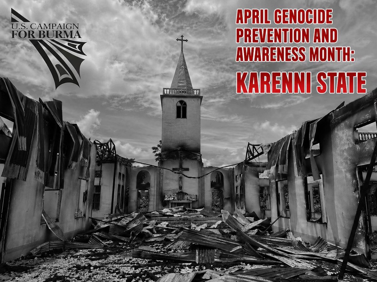 The US Campaign for Burma continues our Genocide Prevention and Awareness Campaign by covering the oppression in Karenni state (1/4)