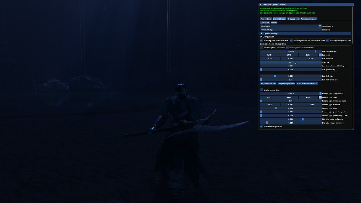 Dark Souls Lighting Engine tweet media