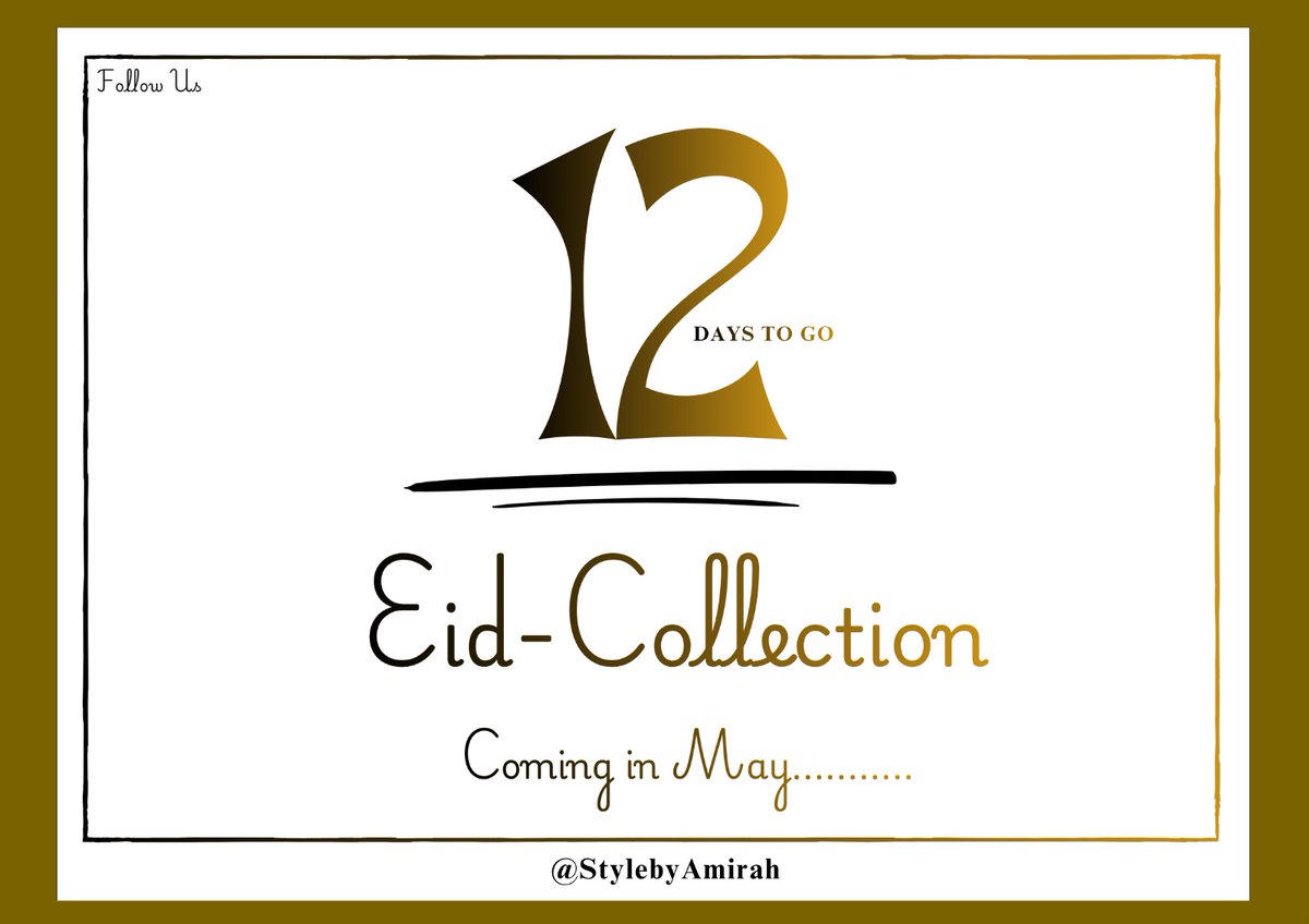 stylebyAmirah's tweet image. Every detail tells a story. Soft silhouettes. Thoughtful cuts. Quiet luxury.
Not loud, not forced… just effortlessly beautiful.
12 days until we reveal what we’ve been building behind the scenes.
#Eidcollection #ComingSoon #FashionRedefined