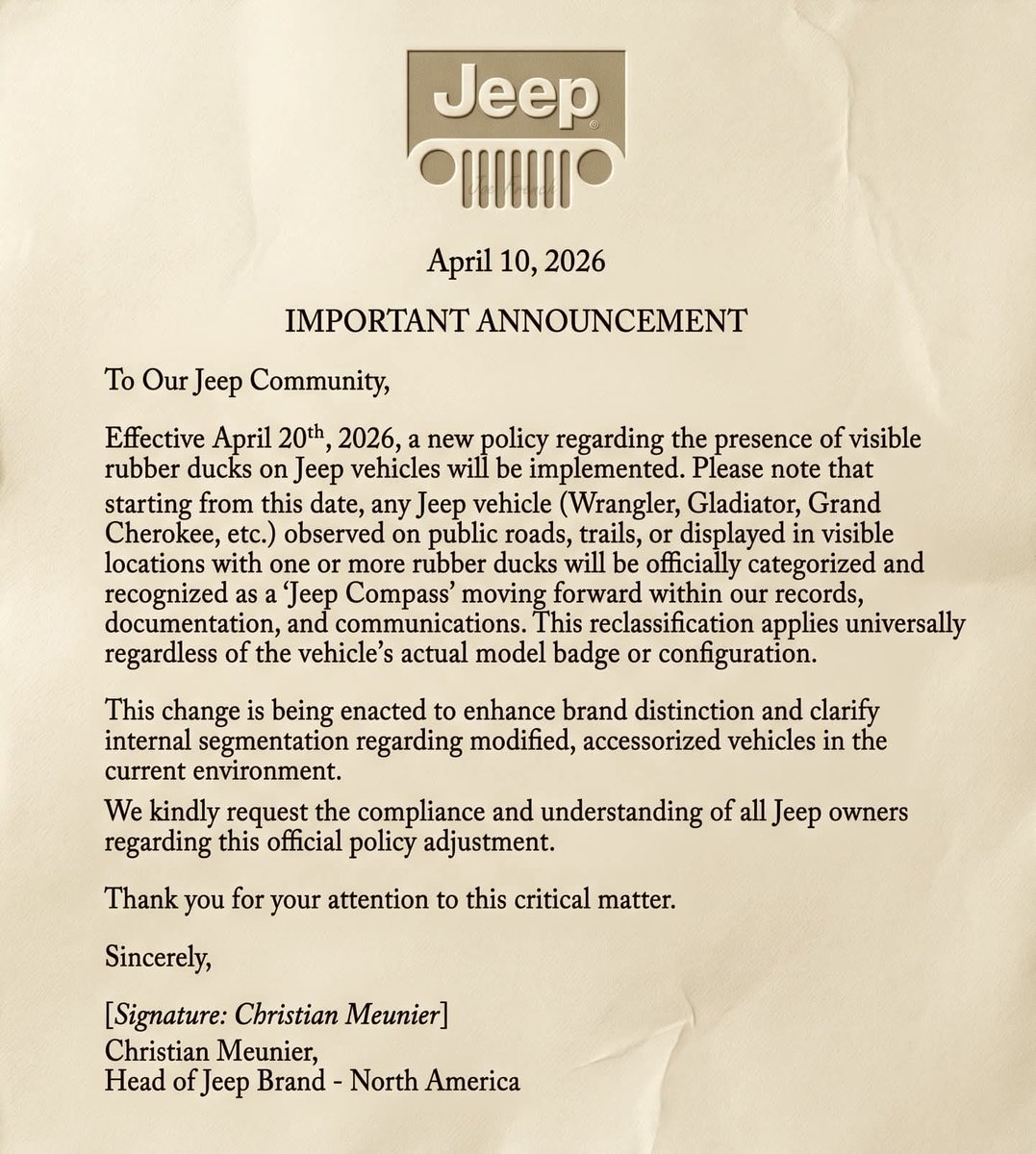 The NotARubicon tweet media