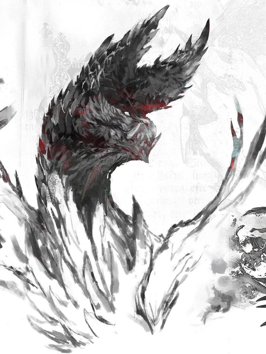 shimhaq's tweet image. Sketches 
#bloodborne #monsterhunter