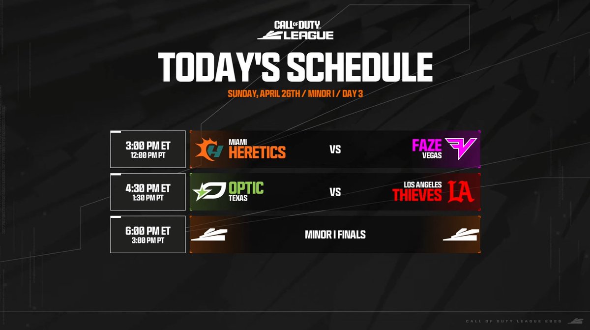 Call of Duty League tweet media