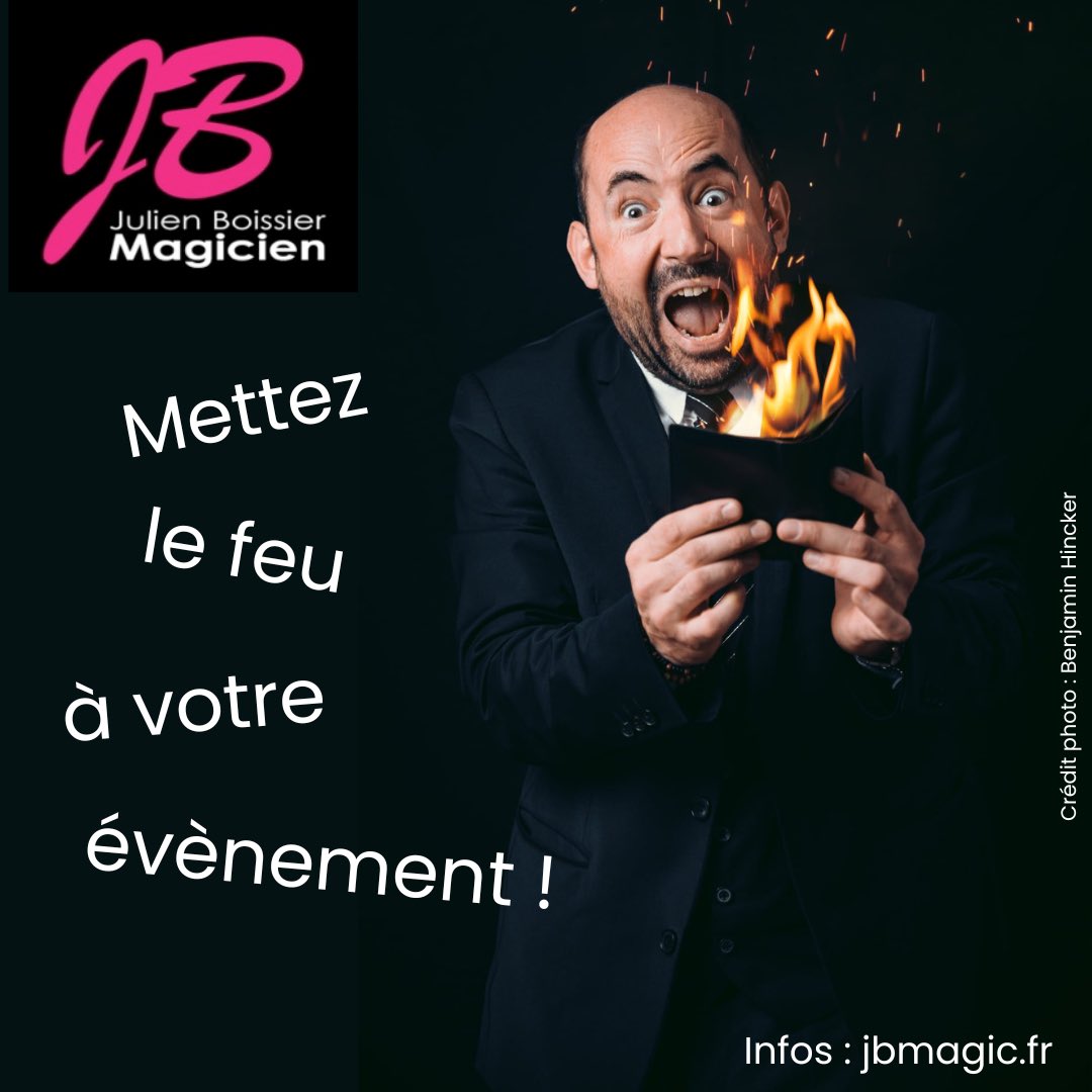 JBoissierMagic's tweet photo. Envie d’un événement qui marque les esprits ?
Magie, surprises et moments forts pour vos invités :
cocktails, soirées d’entreprise, événements privés…
En Alsace https://t.co/buBpEjQjYu #magicienalsace #magicienstrasbourg #evenementstrasbourg #magierapprochée #animationentreprise https://t.co/hR1EsTSlpG