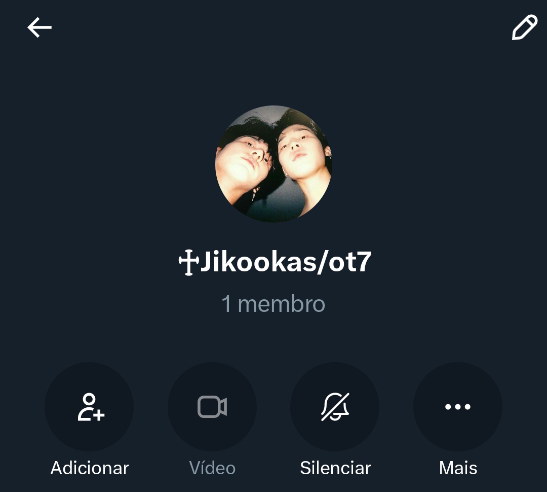 Alguém quer entrar no grupo?