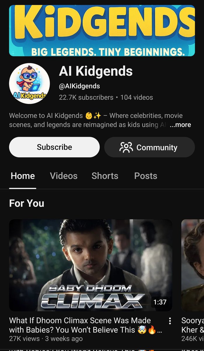 AI Kidgends tweet media