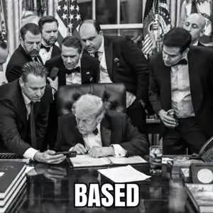 betta_daddy's tweet photo. this is the photo that was taken yesterday when trump returned to the white house after the shooting. Photo posted just now

elon commented to the fact that he retutne to the white house, “BASED”

this is the picture for it.

many many millions. 

DPZcf7hDSVhDVSC8KLU17p7bSCCWr8htwM9Y2aWDnwez
