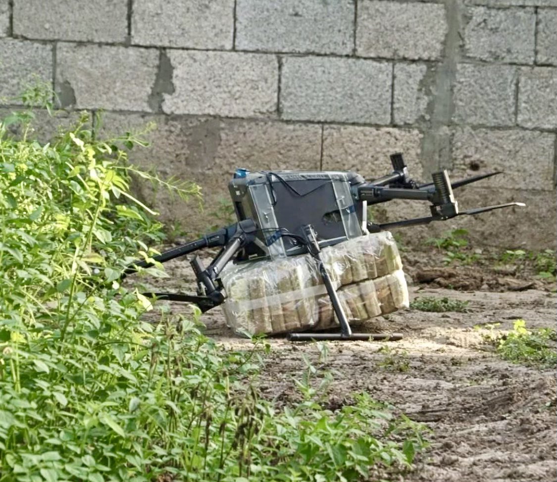 IDF drone has crashed inside the “Nuseirat Camp” in central Gaza carrying multiple kilos of drugs.

Gaza authorities have proven that Israel is deliberately flooding Gaza with drugs to destabilize Palestinian society from within. This is consistent with Israel’s ongoing pattern