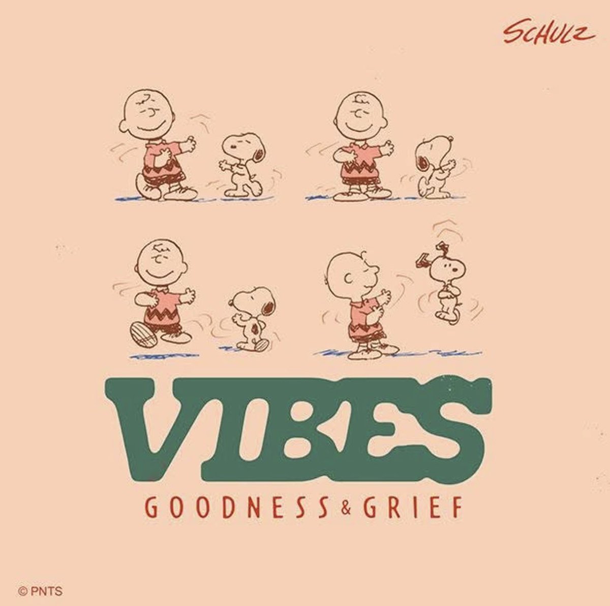 Hitting the dance floor with your bestie kind of vibe🕺 #Peanuts