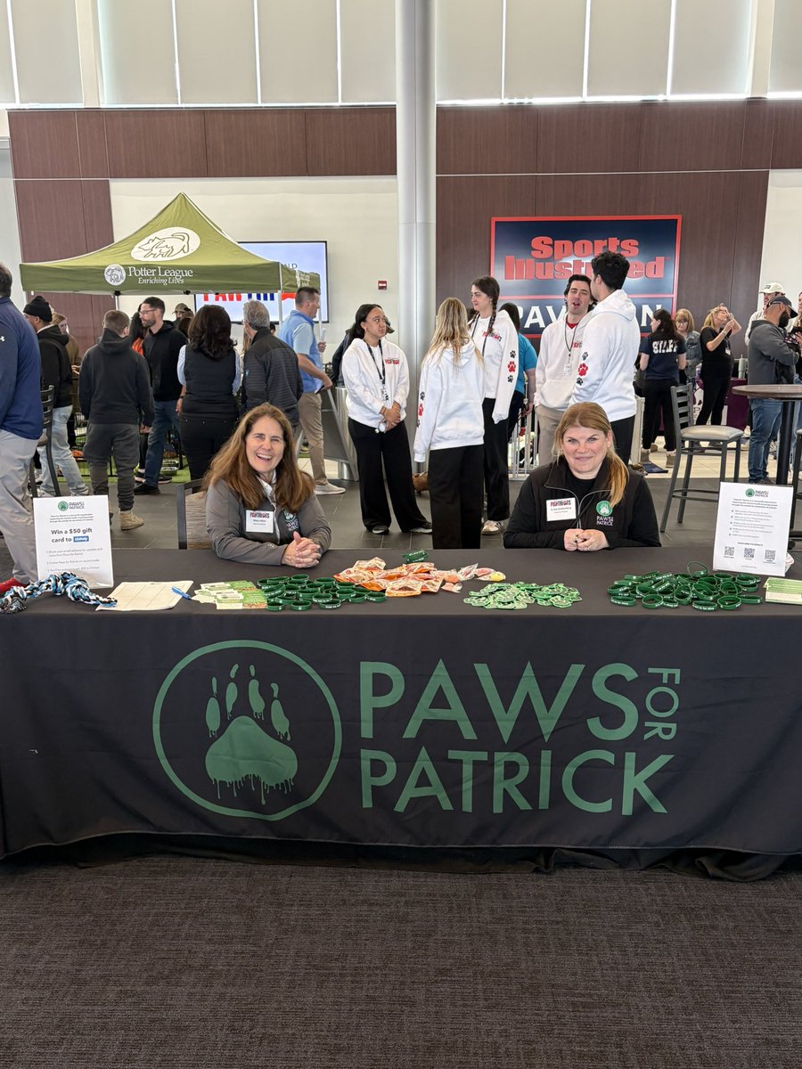 DarrinUtynek's tweet photo. What a GREAT DAY! @pawsforpatrick participated in the @Patriots Foundation - 2026 NFL Draft Pawtriots event!  As our partnership grows, so does our impact. 

Special thanks to Robert &amp; Dr. Dana Kraft for their hospitality &amp; vision - bringing so many great organizations together! https://t.co/N9R7EDDbCm