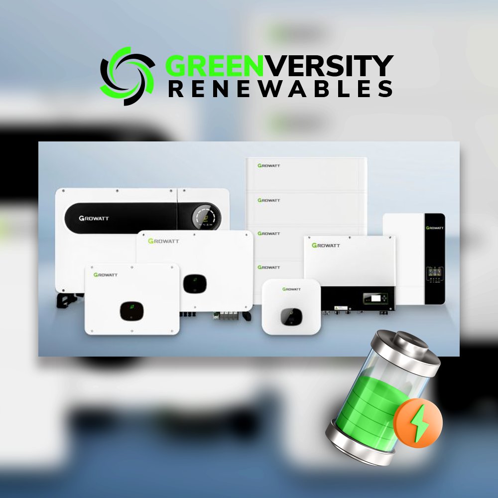GreenVersity's tweet photo. SHOULD I GET A SOLAR STORAGE BATTERY?

5 REASONS TO ADD A SOLAR STORAGE BATTERY

✅Lower Energy Bills
✅Environmental Impact
✅Energy Independence
✅Uninterrupted Power Supply
✅Increased Property Value

https://t.co/giKOQYUGIt https://t.co/ihLM2QqGO6