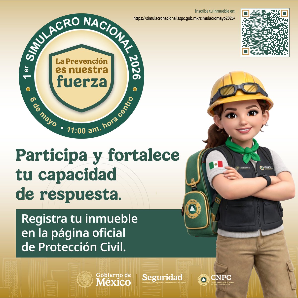 Centro Nacional de Prevención de Desastres tweet media