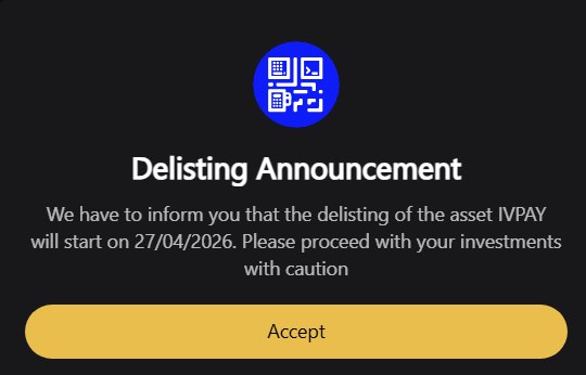 ivpay_io's tweet photo. Important update regarding the token. 🫡

Trading on WhiteBIT will be stopped, and we have decided to proceed with a delisting.

The main reason is low trading volume. The exchange does not generate meaningful traffic, and our audience using WhiteBIT also uses other exchanges where IVPAY is listed.

The second reason is operational difficulties. There are several factors that prevent stable interaction with the exchange.

WhiteBIT is not a priority platform for us, while it requires ongoing costs. Under current conditions, maintaining the listing is not justified.

We are reallocating resources to more effective channels and platforms.