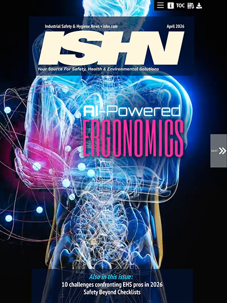 ISHNmag's tweet image. Are you caught up with our April issue? We have a fascinating look into how motion capture is improving ergonomics in manufacturing. Also be sure to check out our exclusive columnists!

digitaledition.ishn.com/april-2026

#WorkplaceSafety #EHS #Ergonomics