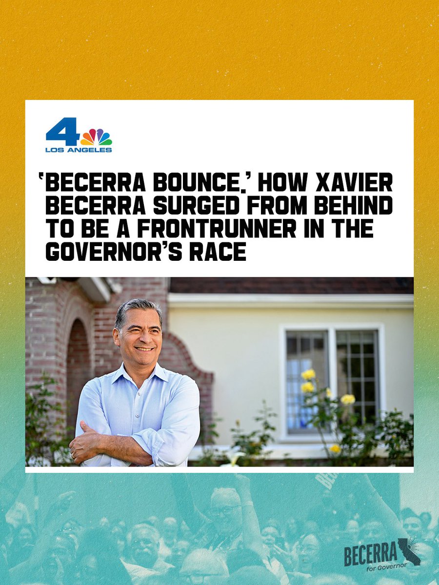 Xavier Becerra tweet media