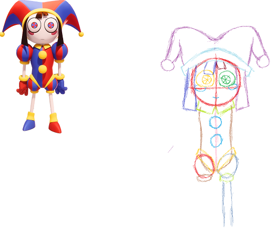 NStrickings's tweet image. Cooking something pomnious #MSpaint #Pomni #TDAC #Fanart