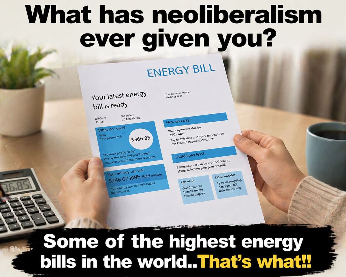 killingbritain's tweet image. Concerned about high energy bills? Then stop voting for neoliberals. 

Reform and the Conservatives offer you nothing but shit.

#LocalElections #ReformUK #Conservatives