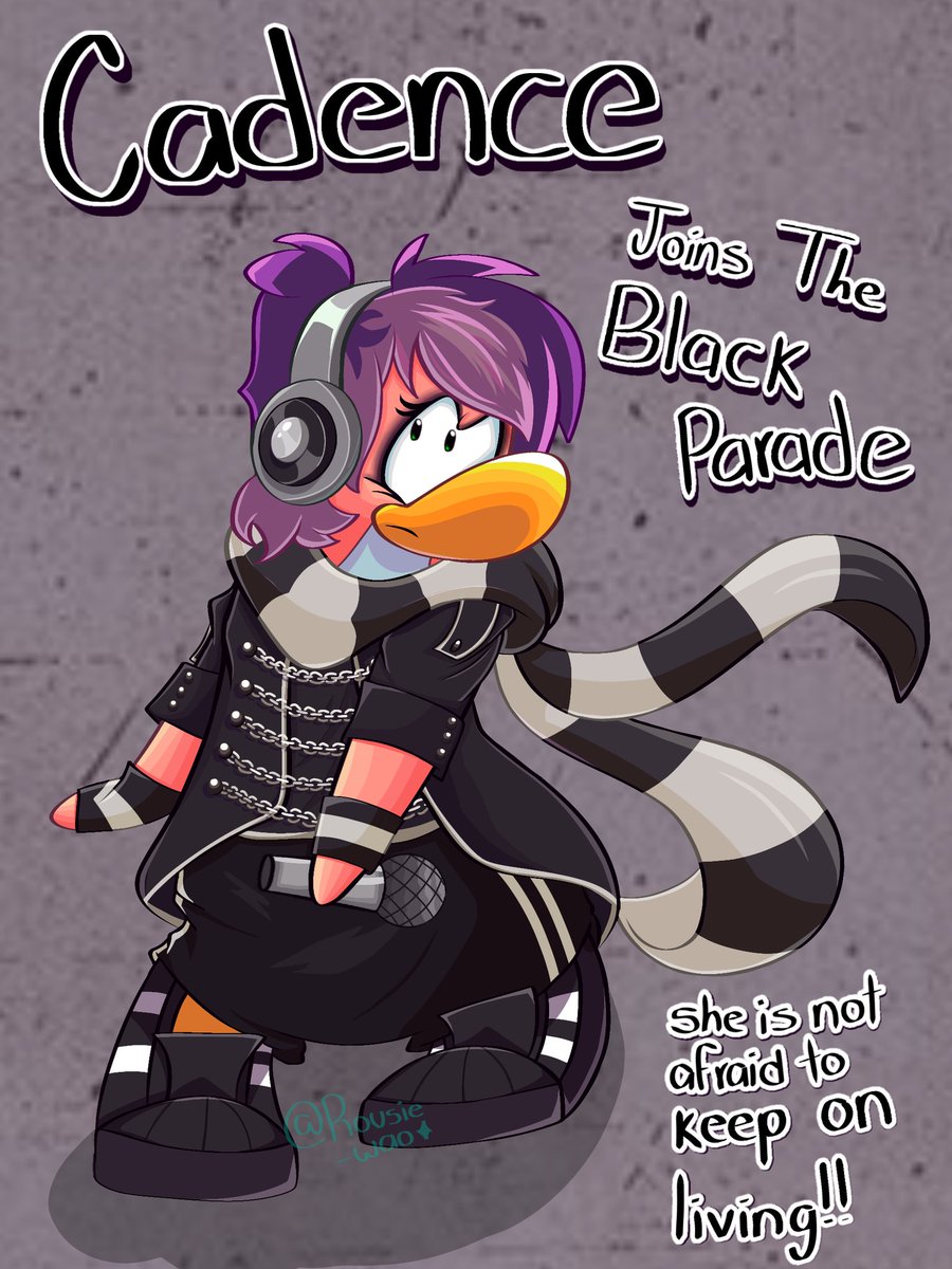 Rousie loves to Panic! 🐧🎩 tweet media