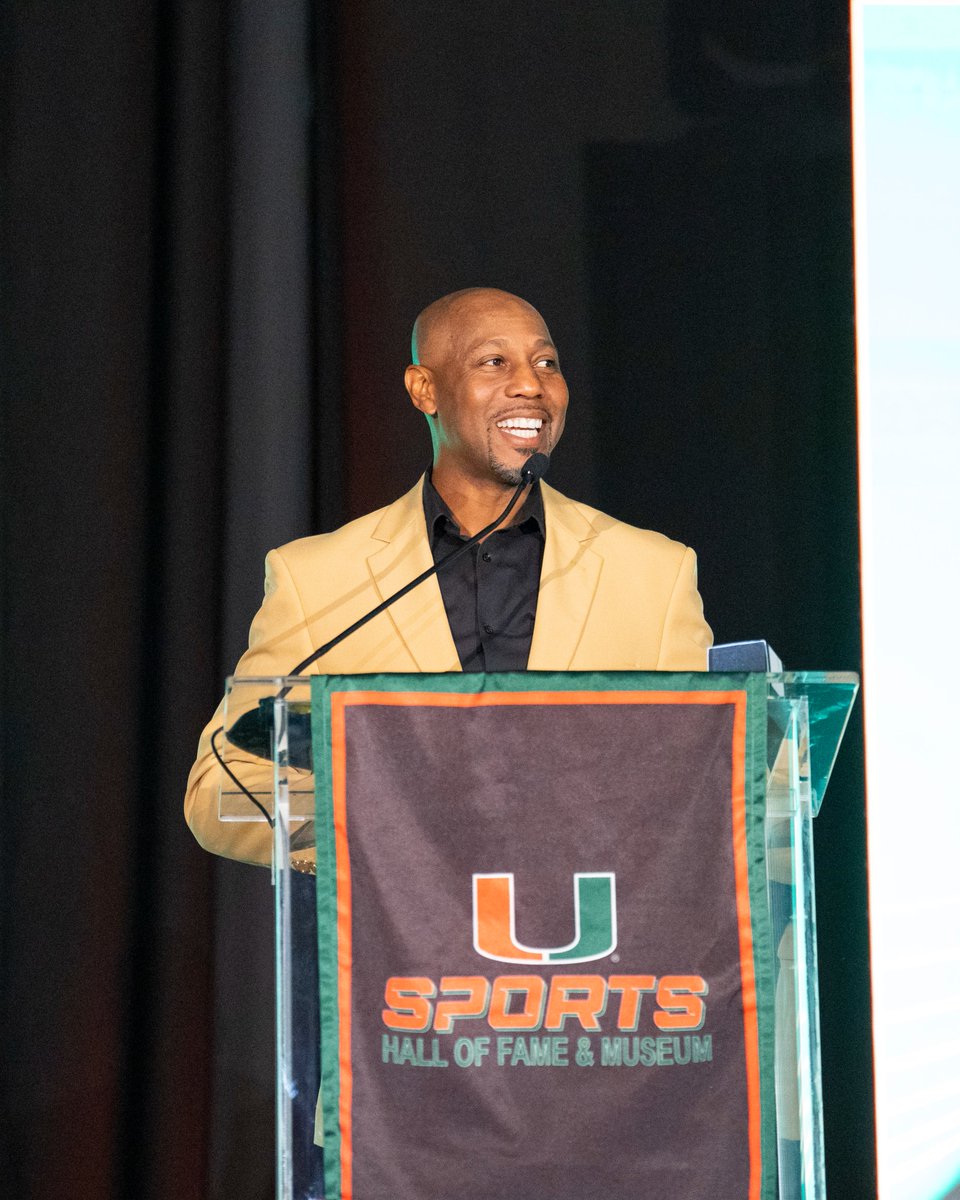 CanesFootball's tweet photo. A product of MIAMI.

Congratulations to Hurricane great Duane Starks on his induction into the @UMSHoF! https://t.co/nCZtw0h2a5