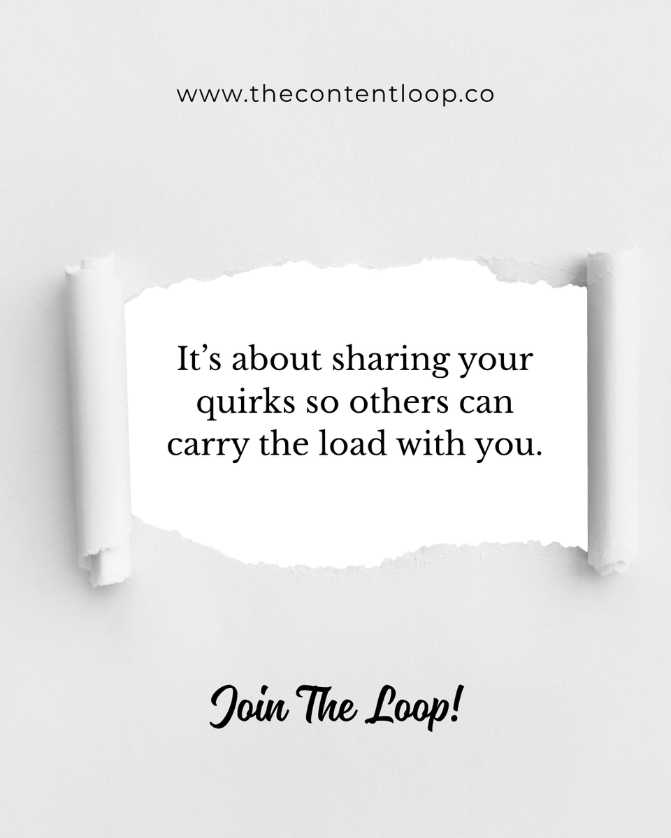 jeffreyeric's tweet photo. Ever handed off your writing and felt your voice slip away? 

It's not about control, it's about connection. Share your quirks and rhythms. Let someone else lift the weight.

Join the loop! https://t.co/HAk6Nkuq3B 

#TheContentLoop #SocialMediaManagement #DoneForYou #dfy https://t.co/WQLvkQHB1A