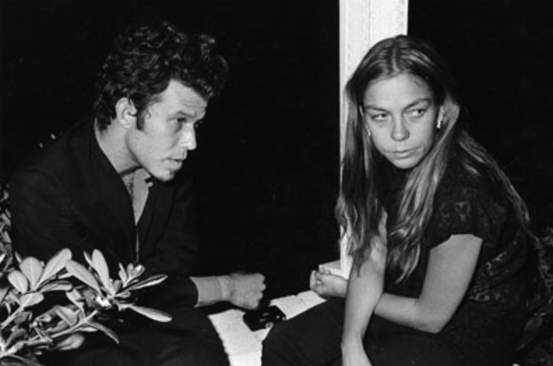 Tom Waits &amp; Rickie Lee Jones, L.A. 1979

"You spend half your time trying to get people to listen to you and the rest of the time trying to get them to leave you the fuck alone."  - Tom Waits