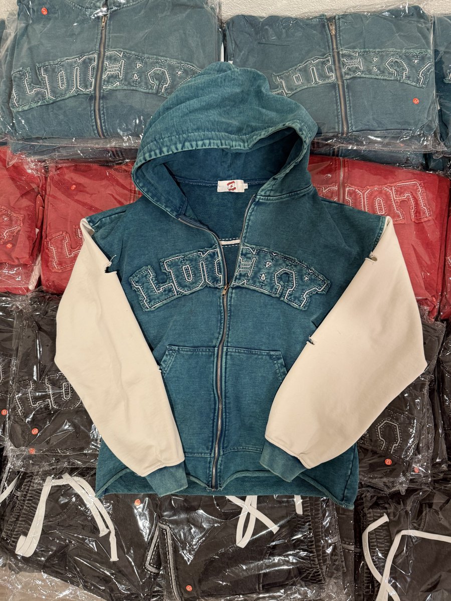 Faded Luck 🍀 Collection Out now!
XS-2X hoodies $100, sweats $60, sweatsuit combo $150 (red/blue has no sweats)
Dm me or order online!
FatmackinClothing.com 🎰