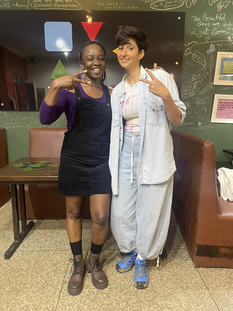 KrysteenSavane's tweet image. Yesterday was pure magic!Hanging out with “Nairobi in Nairobi” @albafloresoficial What  an experience!Thank you 4 letting us watch your film..truly inspiring in all ways #vincent 🙏4 the screening! Films have a way to enable us express our inner feelings #moneyheistactor #Nairobi