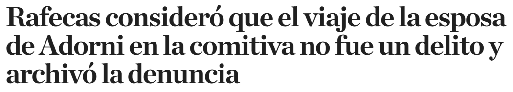 Lo bueno es que con el mismo criterio, los viajes de Máximo o de CFK al efecto de tomar el té con leche en la concha de la lora, tampoco deben ser delito... qué lindo país el que crea la Justicia Federal
