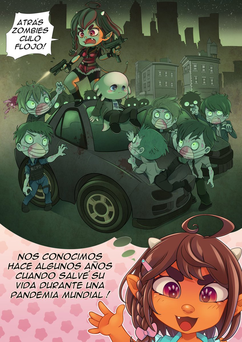moquedami's tweet photo. Que como una bella y talentosa demonio termino trabajando junto a un Ajolote deprimido y sin gracia? Bueno, dejenme explicar... https://t.co/a2T1TF3OnM