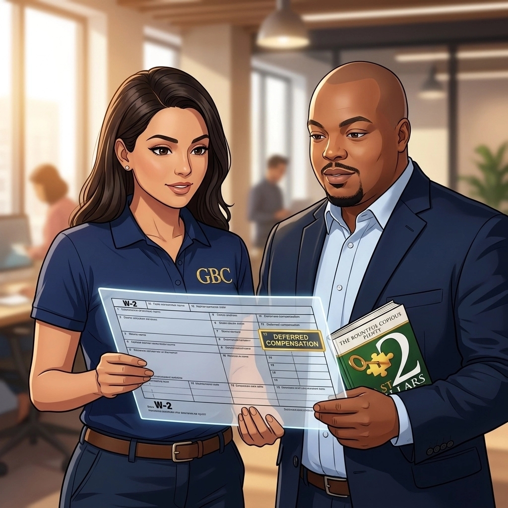 DrGenoBradley's tweet image. Box 12 codes on your W-2? No stress! They just track specific benefits. Get it done right with GBC Payroll Specialists. Full Service Payroll for your business starting at $199/month. (813) 462-2758. gbcfinancial.com/payroll #W2 #TaxTips #GBC #Payroll