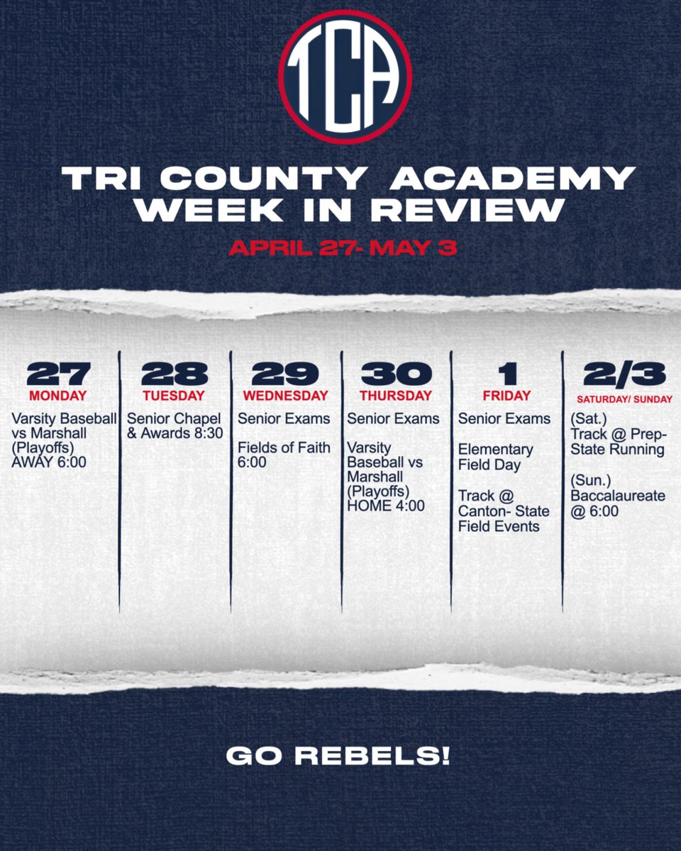 Tri County Academy tweet media