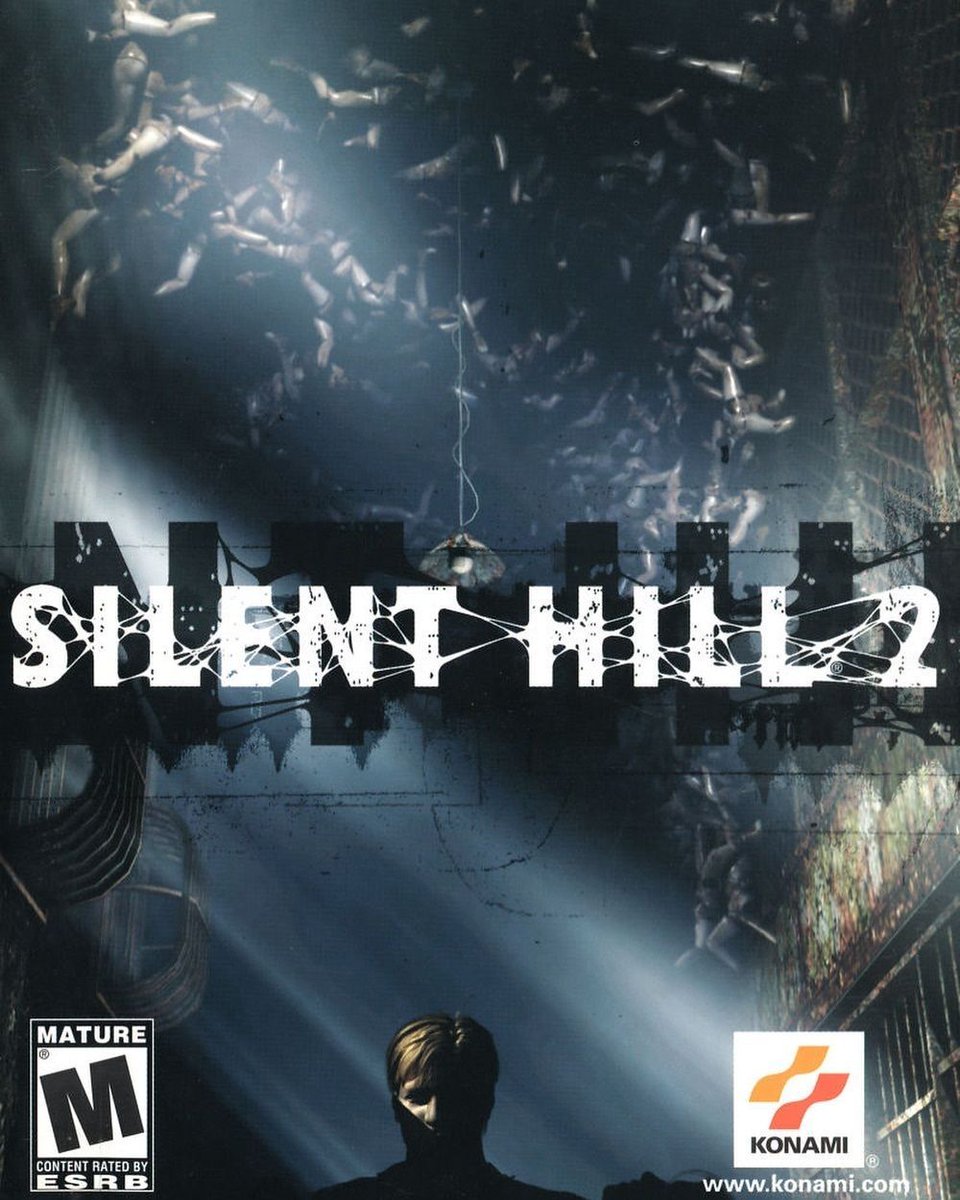 old_memory's tweet photo. Silent Hill 2 Manual Cover - 2001 https://t.co/UhCglXzZdv