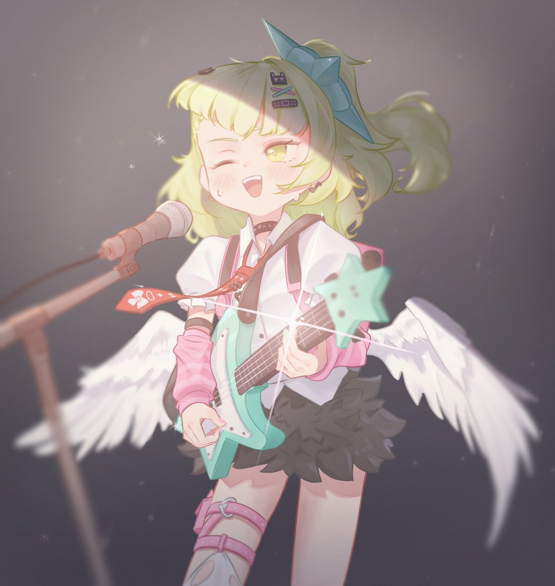 Sunna 🎸✨

#ゼンゼロ #zzzero
#妄想エンジェル #AngelsOfDelusion