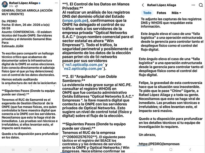 🚨URGENTE: GENERAL OSCAR ARRIOLA  HAGA SU TRABAJO, SOBRE EL FRAUDE Y SABOTAJE DE LA ONPE EN ESTOS COMICIOS ELECTORALES, ACTUE DE UNA VEZ QUE MÁS PRUEBAS QUIERES🫵✍️
