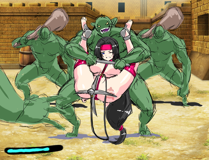 最強ヒロインの最強アナルピストル(笑) 